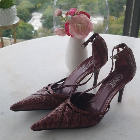 Carlos Santana pointy heels sz8 - Picture 2 of 5